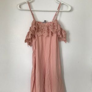 ASOS off shoulders mini sundress